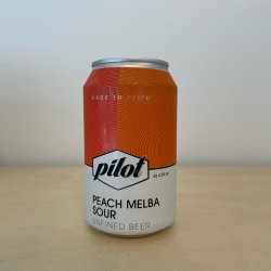 Pilot Peach Melba Sour (330ml Can) - Leith Bottle Shop