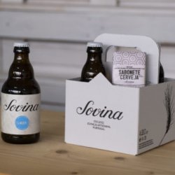 Sovina pack  Lager, Trigo, IPA, copo, hidratante - Cerveja Artesanal