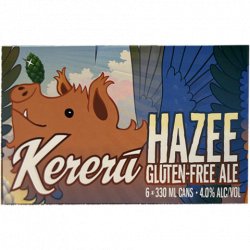 Kereru Hazee Gluten Free IPA 6x330mL - The Hamilton Beer & Wine Co