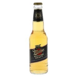 MILLER BREWING COMPANY MILLER GENUINE DRAFT 33CL - Planete Drinks