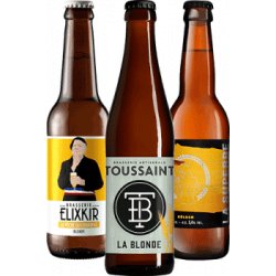 s artisanales françaises Coffret découverte bières blondes – Ale et Lager et Guide de dégustation offert - Find a Bottle