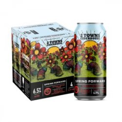 2 Towns Ciderhouse Spring Forward 16oz can-4pk - Bine & Vine