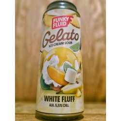 Funky Fluid Gelato: White Fluff