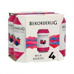 Rekorderlig Wild Berries Premium Swedish Cider 4x330ml - Fountainhall Wines