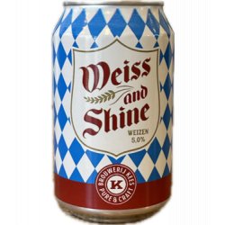 Brouwerij Kees Kees Weiss and Shine 330ml - Bierwinkelier