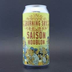 Burning Sky - Saison Houblon - 4.5% (440ml) - Ghost Whale