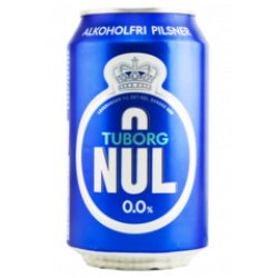 Tuborg Nul 0.0% - Die Bierothek