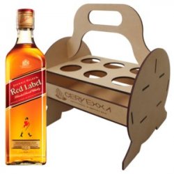 Whisky Johnnie Walker Red Label + Barril Six Pack Cerveza Artesanal - Be Hoppy!