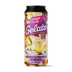 Funky Fluid Gelato: Banana & Pineapple Horchata