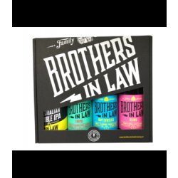 Brothers In Law Cadeauverpakking 4- pack - Bierwinkelier