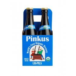 PINKUS UR-PILS ORGANIC GERMAN PILSNER 11oz 4PK BOTTLES - Schaefer’s