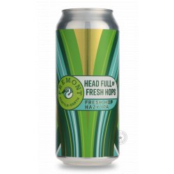 Fremont Head Full of Fresh Hops (2022): Fresh Hop Hazy IPA w Mosaic and HBC 586 - Beer Republic
