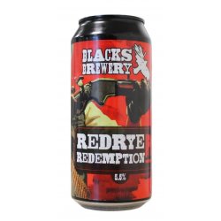 Blacks Red Rye Redemption IPA 44cl Can - Molloys