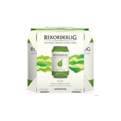 REKORDERLIG SWISS PEAR CIDER 12oz 4PK CANS - Schaefer’s