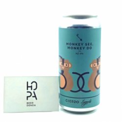 CIERZO & ENGORILE Monkey See Monkey Do Lata 44cl - Hopa Beer Denda