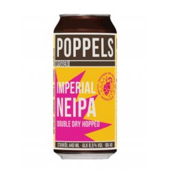 Poppels Imperial NEIPA 44cl Can - The Wine Centre