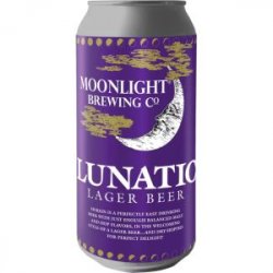 Moonlight Brewing Co. Lunatic Lager 16oz can - Bine & Vine