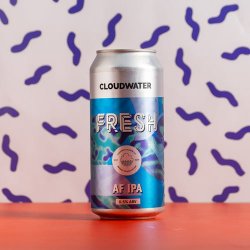 Cloudwater  Fresh AF NEIPA  0.5% 440ml Can - All Good Beer