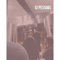 Letra VISITA À FÁBRICA + DEGUSTAÇÃO (12 pessoas) - Letra