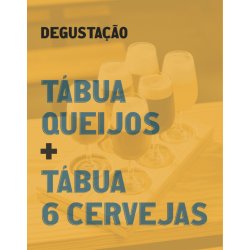 DEGUSTAÇÃO 6 CERVEJAS + 4 QUEIJOS (LETRARIAS) - Letra