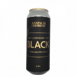 Anspach & Hobday  London Black - De Biersalon