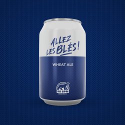 90 BPM Brewing Co. Allez Les Blés (Simcoe/Motueka) - Hoppy Wheat Ale