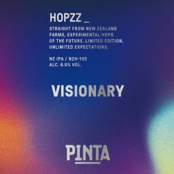 PINTA Hopzz_ Visionary 500ml - Funky Fluid