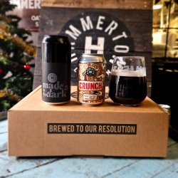 Hammerton STOUTS: Crunch + Made in the dark + Glass (330ml + 440ml) - Hammerton Brewery