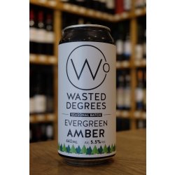 WASTED DEGREES EVERGREEN AMBER - Cork & Cask