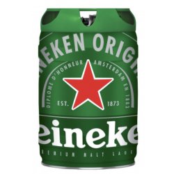 Heineken Lager 5L Keg - Vine Republic