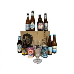 Hellobier Wit en Weizen bierpakket 10 bieren + bierglas - Hellobier