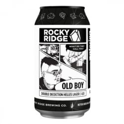 Rocky Ridge Brewing Co. Old Boy - Beer Force