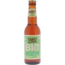 GRAIN D'ORGE BIO 33CL - CERTIFIE FR-BIO-01 - Selfdrinks