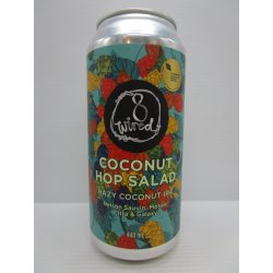 8 Wired - Coconut Hop Salad Hazy IPA 6% 440ml - Grape & Grain