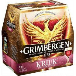 Grimbergen BiÃre kriek 25cl 6%vol. (pack de 6) - Selfdrinks