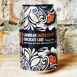 Siren Caribbean Salted Cherry Chocolate Cake 7.4% (330ml) - Caps and Taps