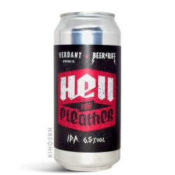 Verdant Brewing Co. Hell For Pleather IPA x BeerRiff Brewing - Kihoskh