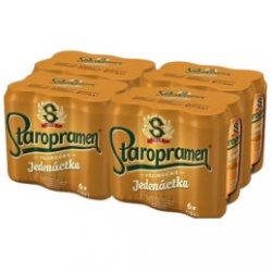 Staropramen 11 Pale Lager - 24x 500ml - Pivana CZ