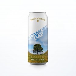 Twice Brewed Brewing Co. Sycamore Gap Lager