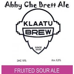 KLAATU BREW Abby Che Brett Ale - Beeribo