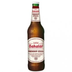 Bakalar 13° Medovy Special Honey Beer 500ml - Pivana CZ