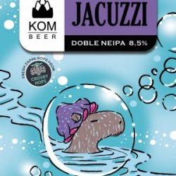 KOM Beer JACUZZI neipa 8,5 % - KOM Beer