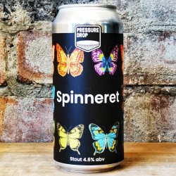 Pressure Drop Spinneret Stout 4.6% (440ml) - Caps and Taps