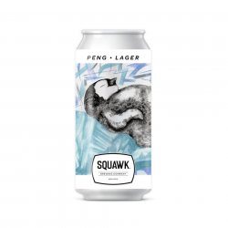 Squawk, Peng, Lager, 5.0%, 440ml - The Epicurean