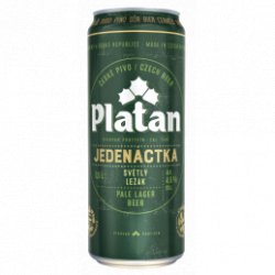 Platan 11° Pale Lager 500ml - Pivana CZ