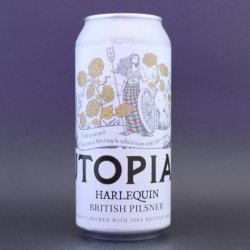 Utopian - Harlequin - 5% (440ml) - Ghost Whale