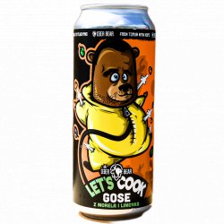 Deer Bear Let's Cook Apricot & Lime Gose 500ml - Funky Fluid