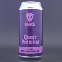 Fierce  Queer Brewing - Tiramisu Stout - 4.5% (440ml) - Ghost Whale