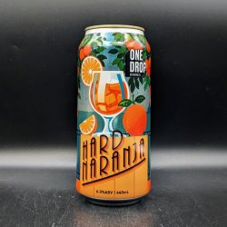 One Drop Hard Naranja Can Sgl - Saccharomyces Beer Cafe