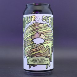 Amundsen - Donut Series: Boston Cream Custard With Toffee Drizzle - 11.5% (440ml) - Ghost Whale